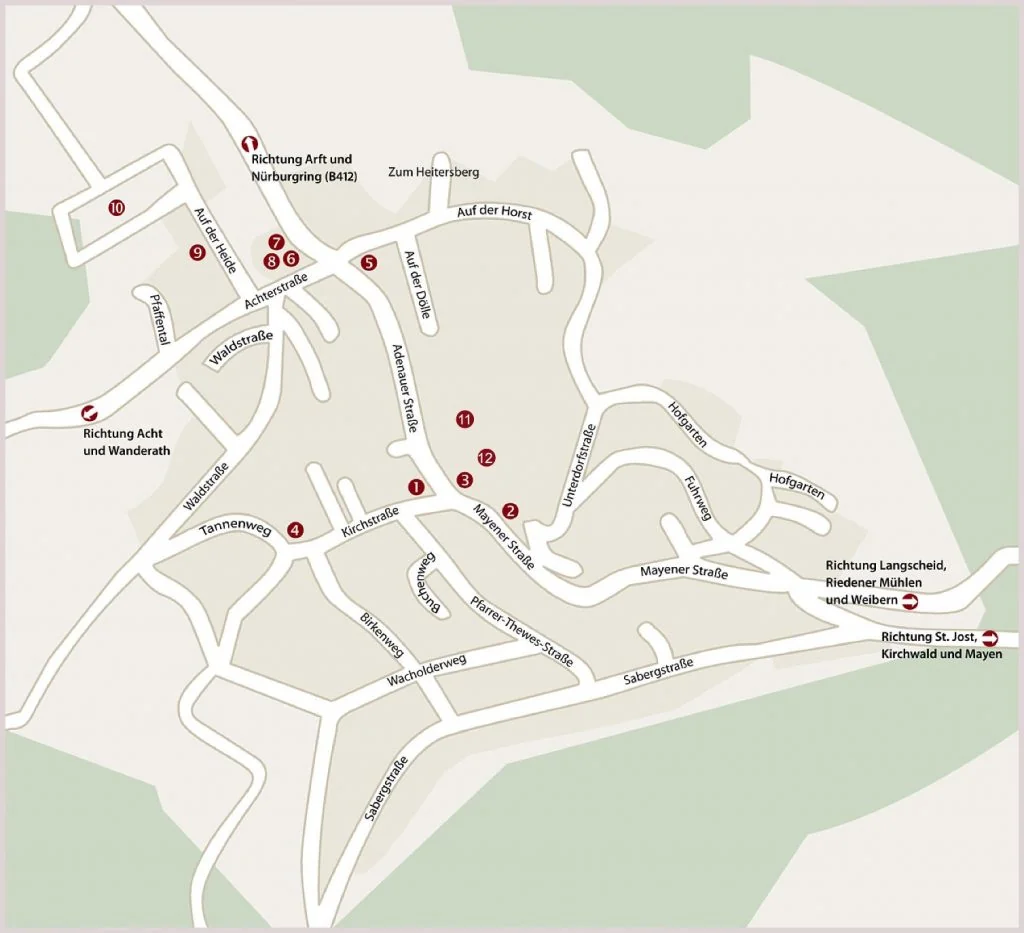 Dorfplan Langenfeld