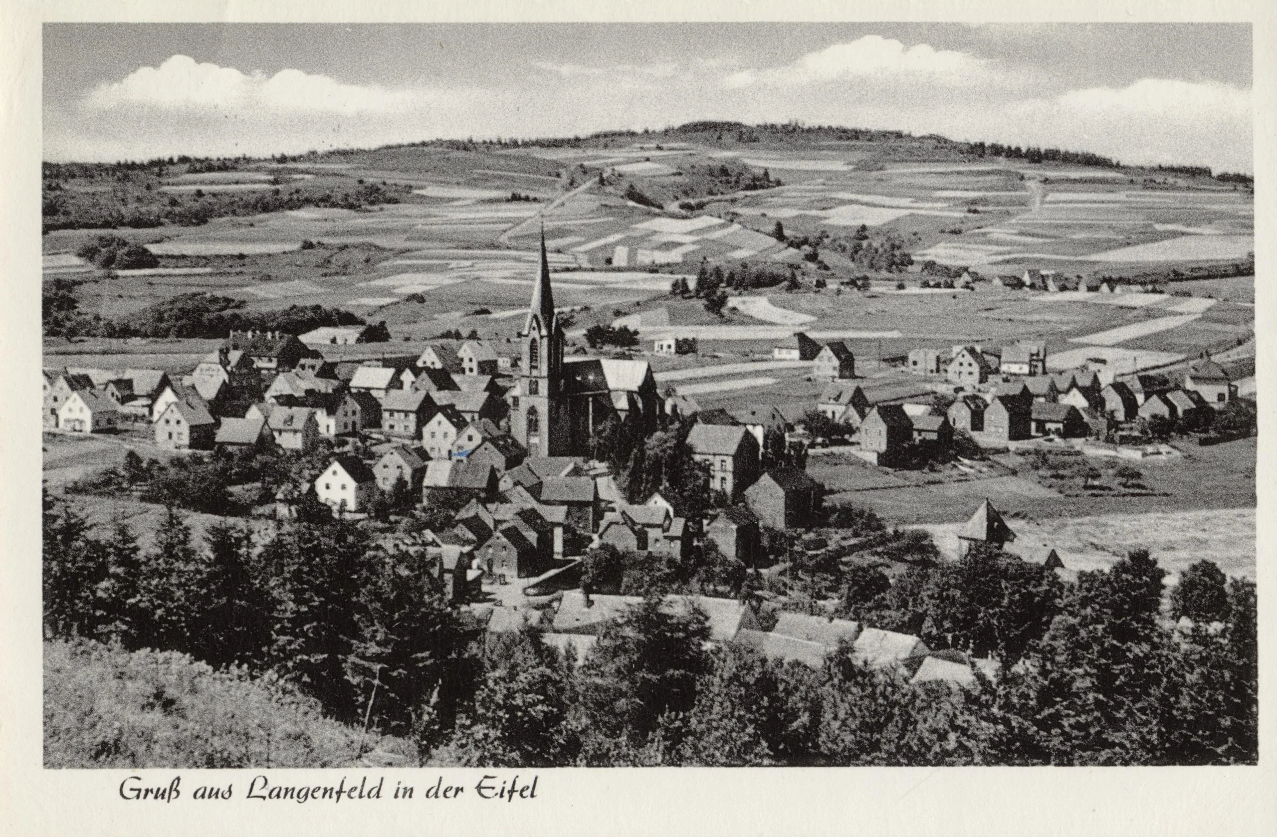 Historische Bilder - Postkarten Langenfeld - Postkarte 19