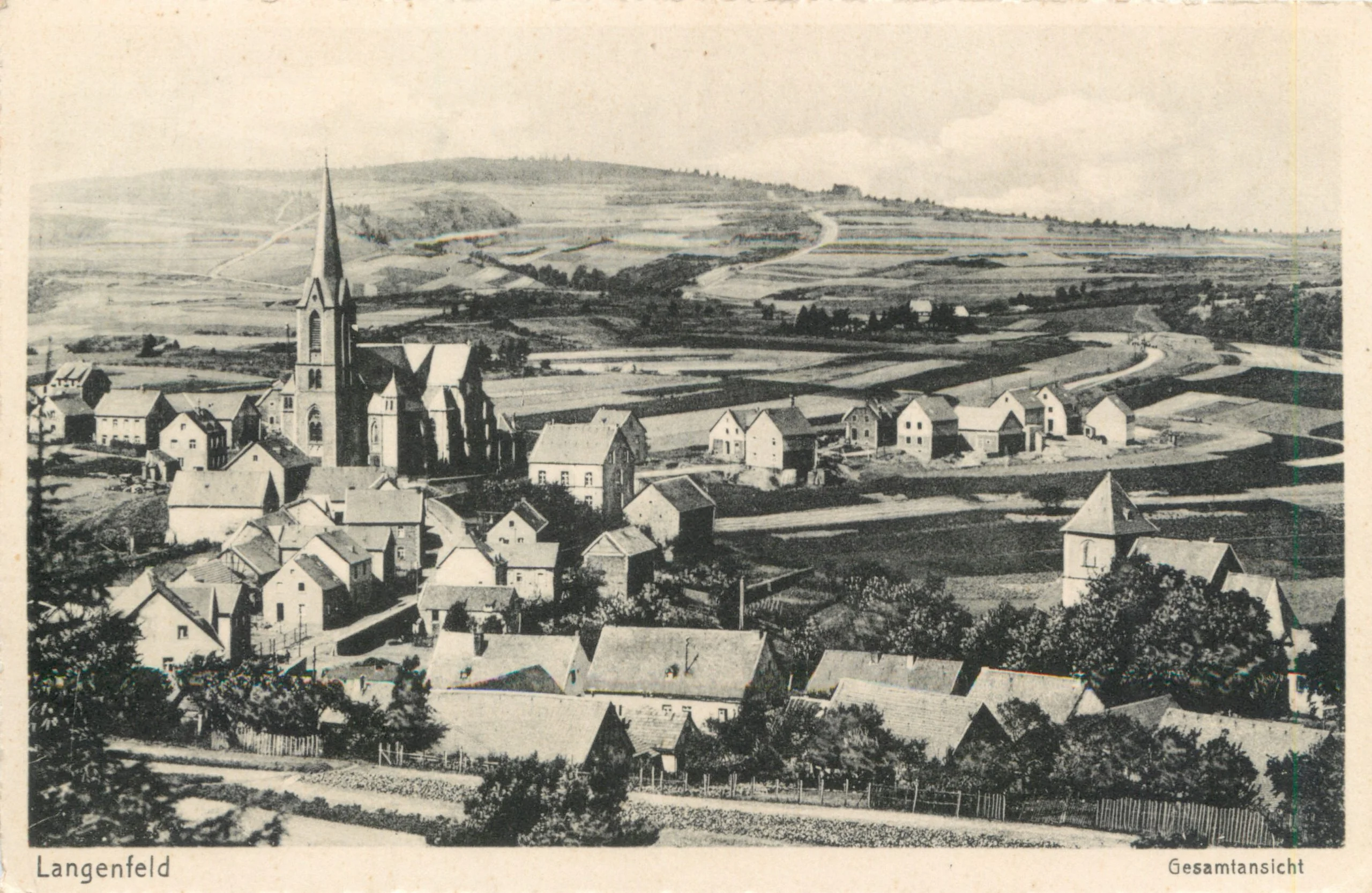 Historische Bilder - Postkarten Langenfeld - Postkarte 4