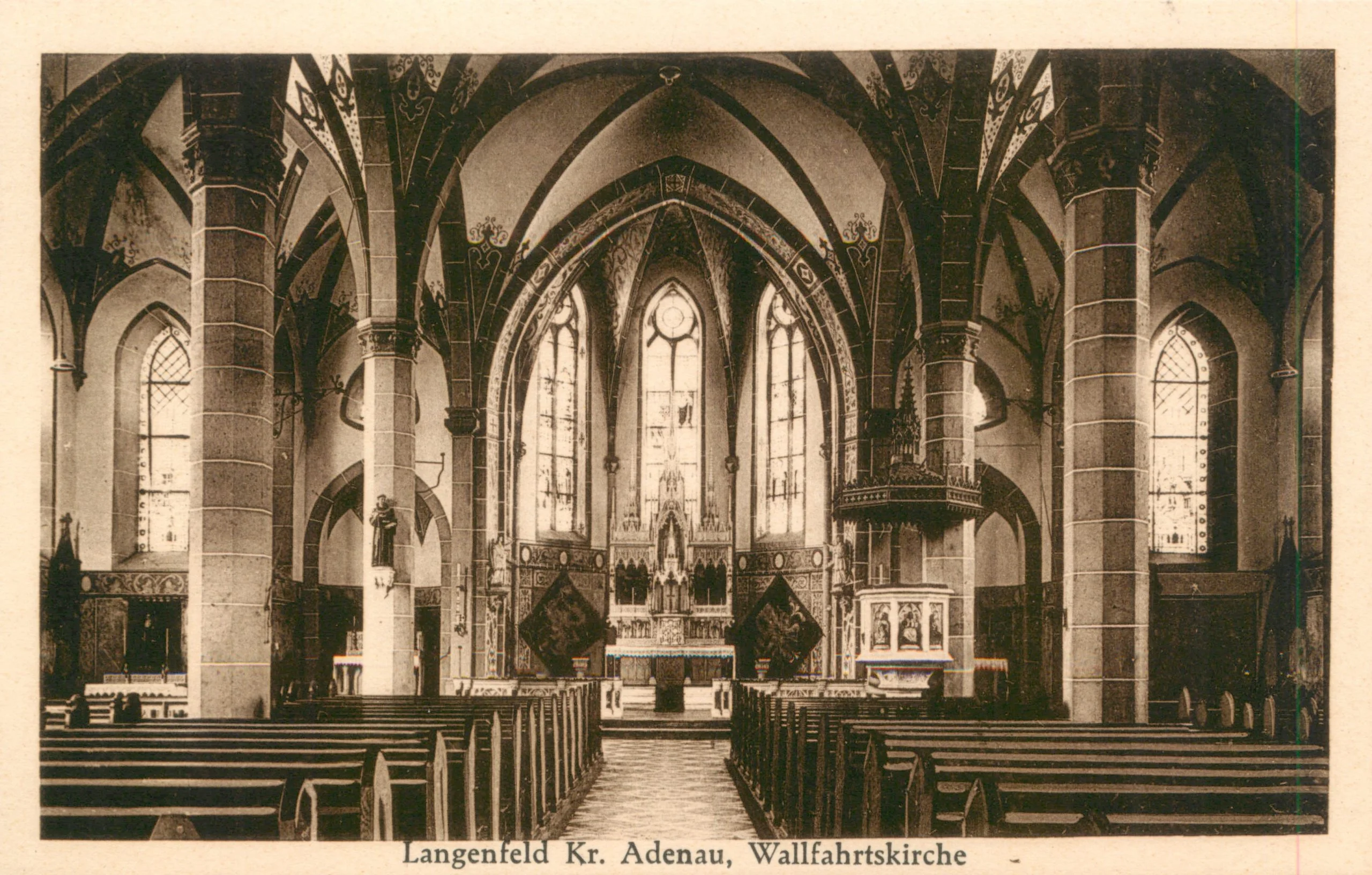 Historische Bilder - Postkarten Langenfeld - Postkarte 9