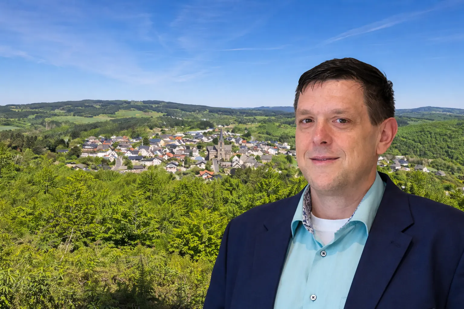 Ortsbürgermeister Mario Heinrichs